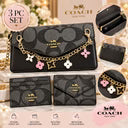 Black C Crossbody 3 Piece Set