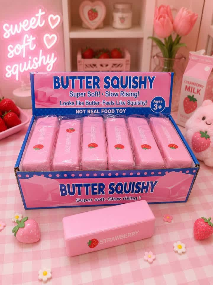 Pink Butter Squishy