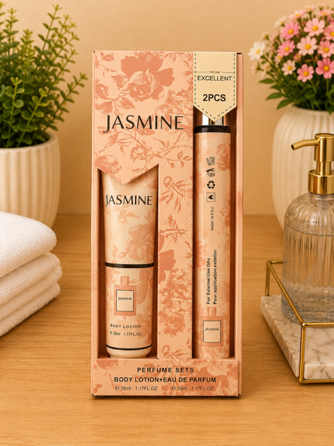 Jasmine Travel Size Perfume & Lotion Set