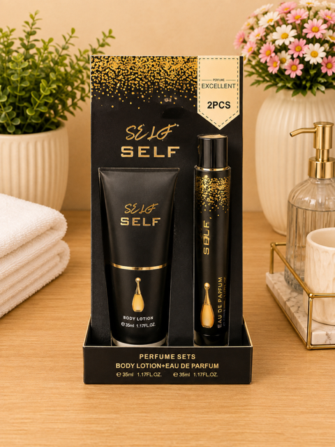 Self Body Travel Size Lotion & Perfume Set