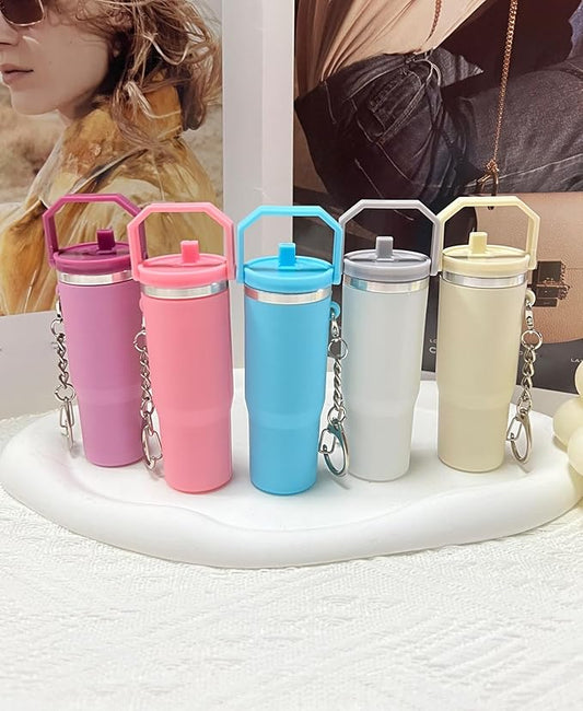 Mini Tumbler Chapstick holder/Keychain