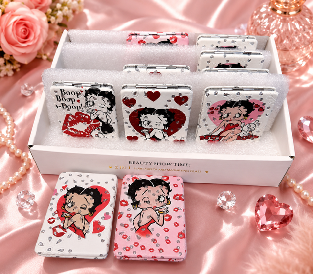 Betty Boop Double Sided Cosmetic Mirrors