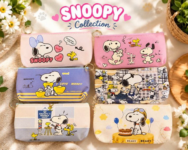 Snoopy Cosmetic Bags