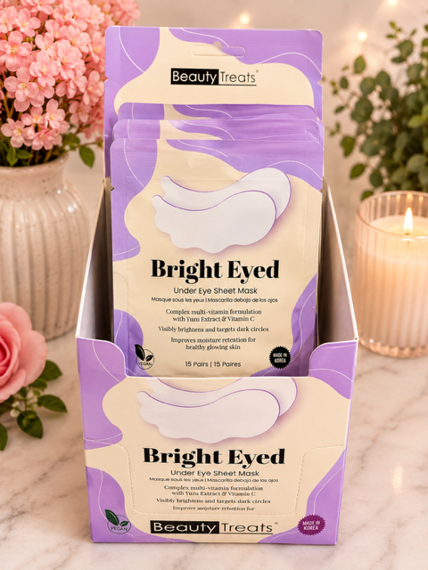 Beauty Treats Bright Eyed Under Eye Sheet Mask