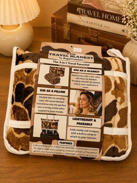 The Travel Blanket & Pillow