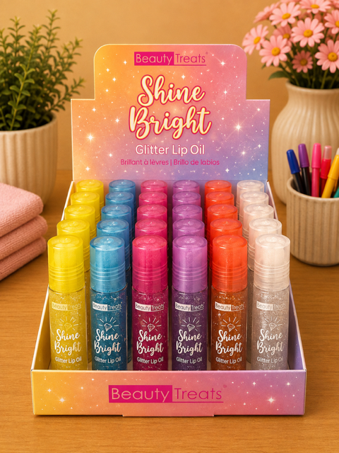 Shine Bright Glitter Lip Oil