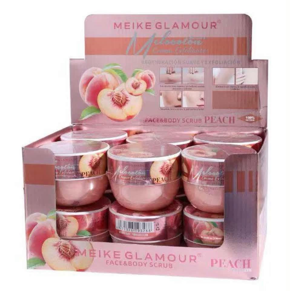 Peach Face & Body Scrub