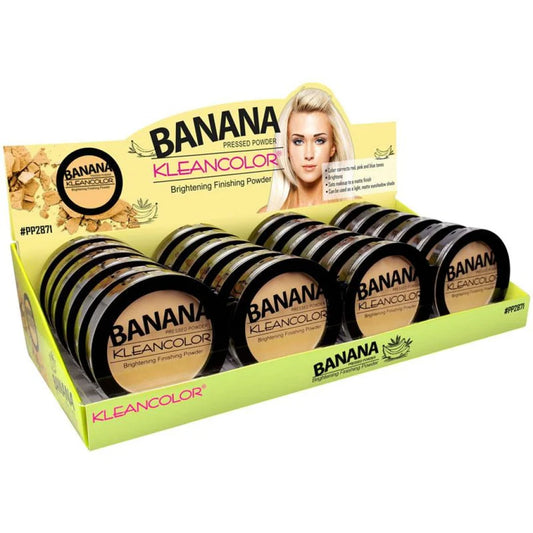 Banana Pressed Powder-Brightening Finishing Powder