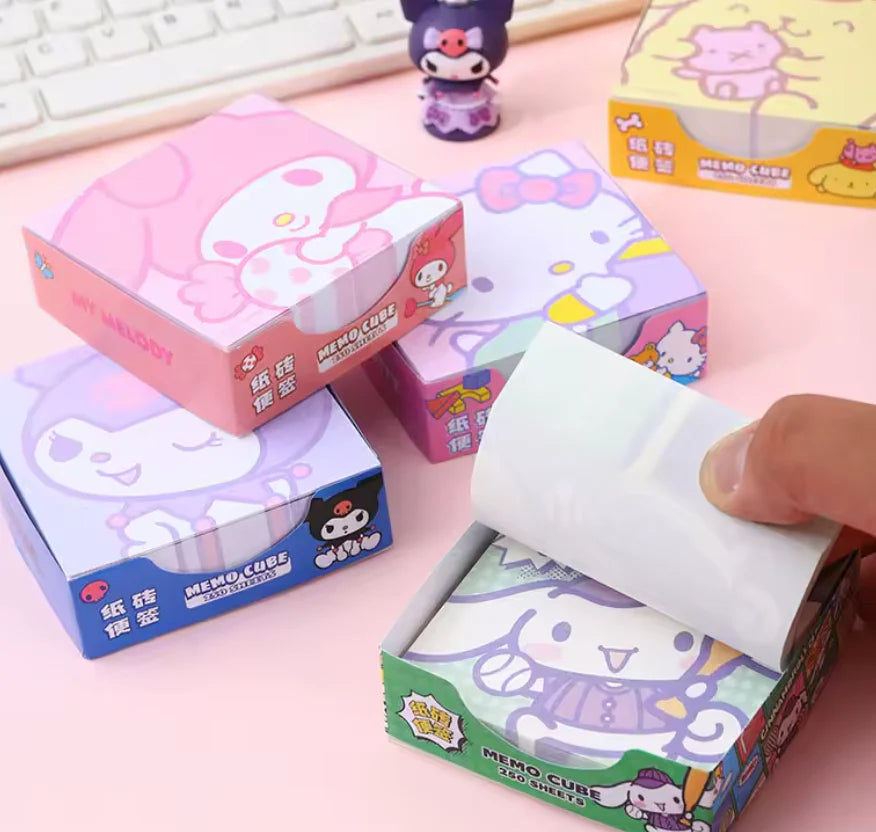 Hello Kitty Note Pads (250 Sheets)
