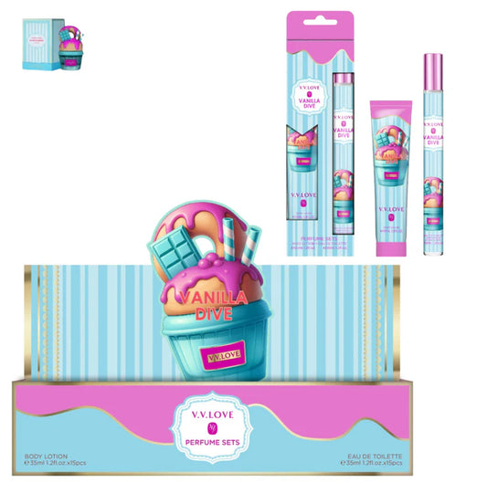 VV Love Vanilla Travel Size Perfume & Lotion