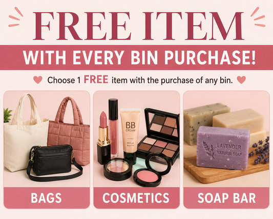 FREE GIFT W/BIN PURCHASE