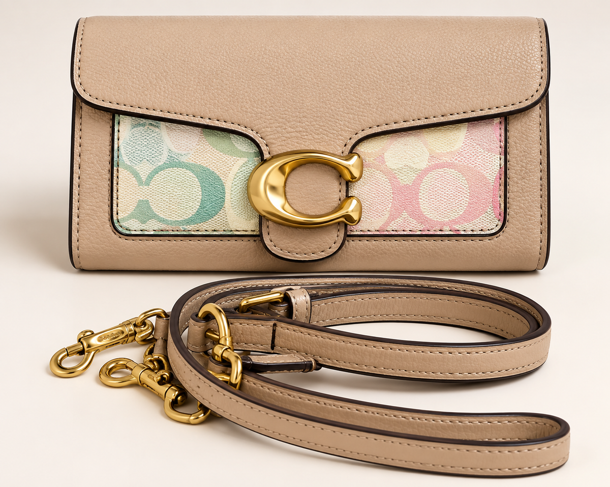 Pastel Brown C Crossbody