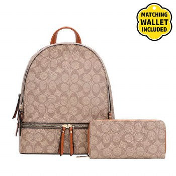 #5213 Brown Backpack